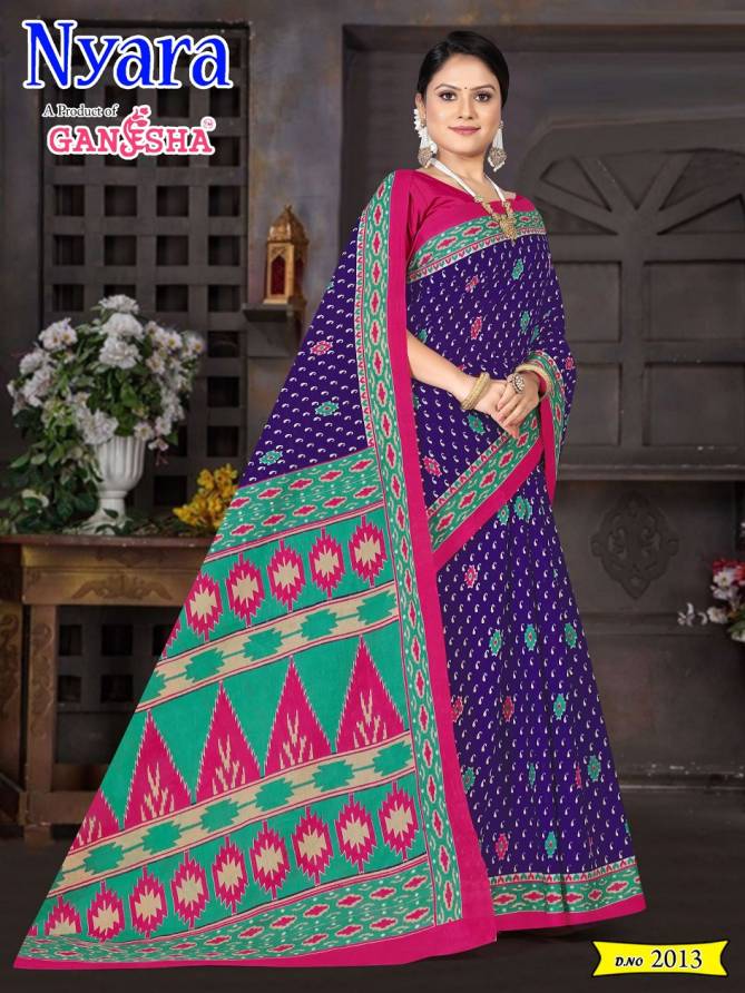 Nayra Vol 2 By Ganesha Daily Wear Cotton Printed Saree Wholesale Price In Surat
